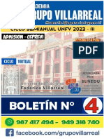 Boletin #4 Unfv Ciclo 2023 Iii Virtual