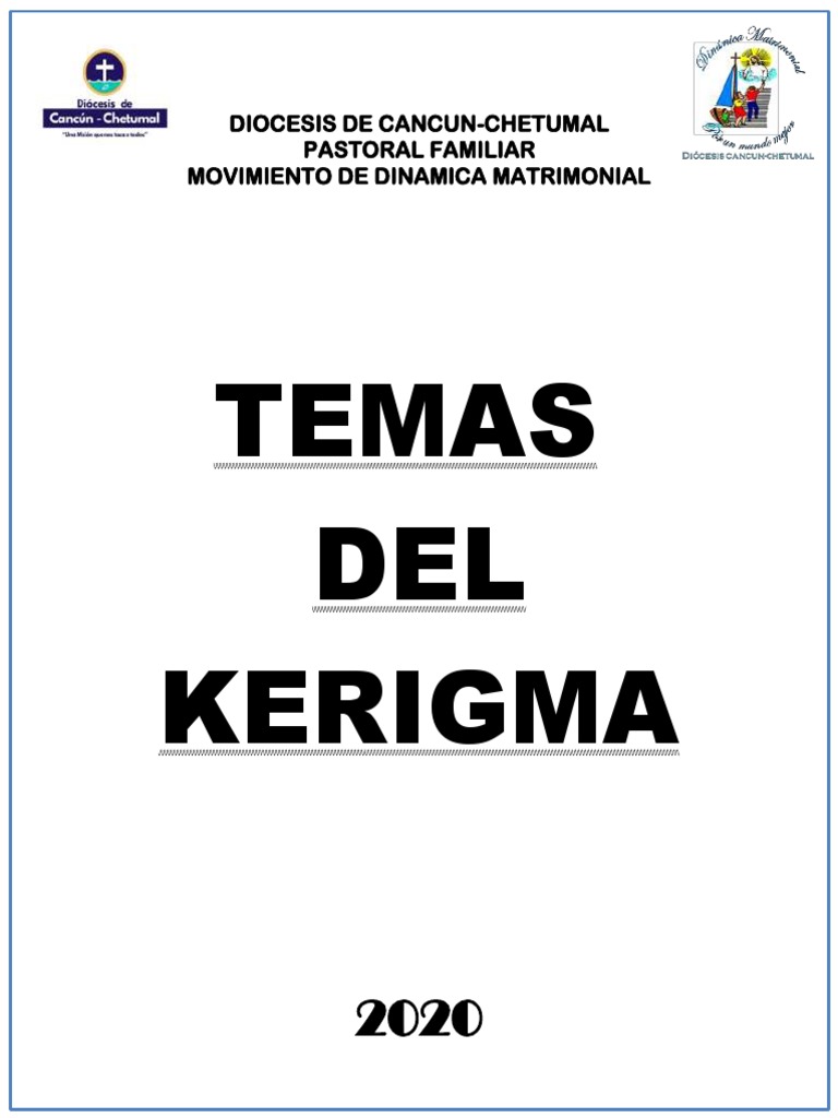 El Kerigma Pdf Amor Fe