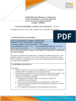 Guia de Actividades y Rúbrica de Evaluación - Unidad 2 - Tarea 4 Principales Políticas Comerciales y Efectos en El Bienestar de Los Países