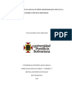 Problemas de Conducta Social en Niños Adoptados Que Afectan La Construcción de Su Identidad