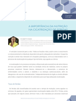 Importância da nutrição na cicatrização de feridas