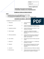 Examen Sistema Intensivo Gineco Obstetricia