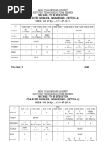 7TH Time Table-18-07-2011