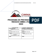 Programa de Prevencion de Riesgos Cimma 2021 Rev.01