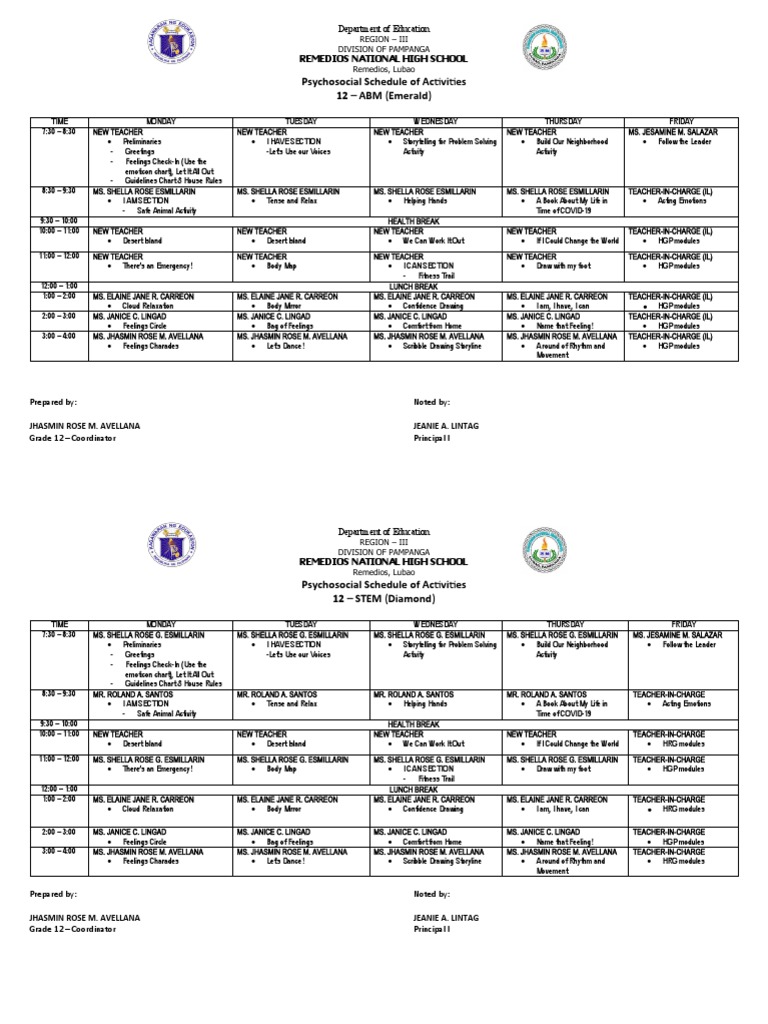 psychosocial-schedule-of-activities-g12-pdf