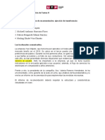 S05 y S06 - El Informe de Recomendación - Ejercicio de Transferencia - Formato-1 S5II