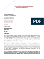 Columnas Políticas 25 de Noviembre de 2022