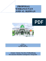 Proposal Masjid Pallantikang Rumbia Jakarta Menteri Agama