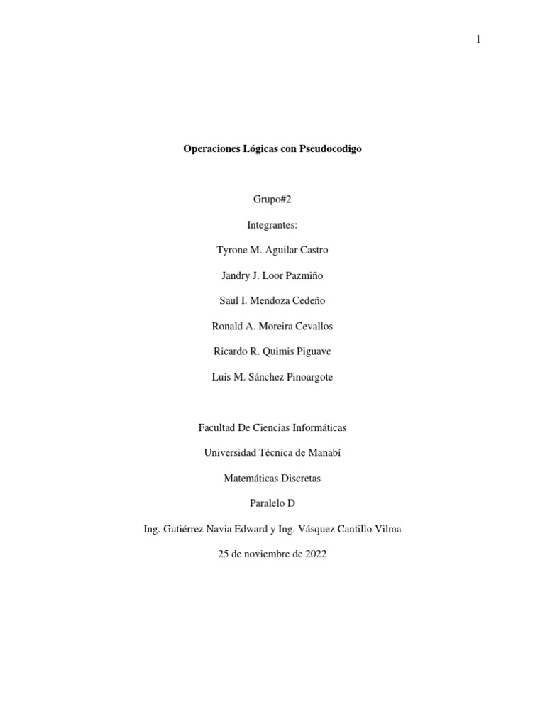 Proyecto de problematizacion grupo 2 pdf lenguaje de programaci n
