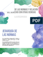 Jerarquía de Las Normas Jurídica