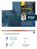 Webinar TPM #14th Zero Accident Through SHE Pillar Implementation - 1