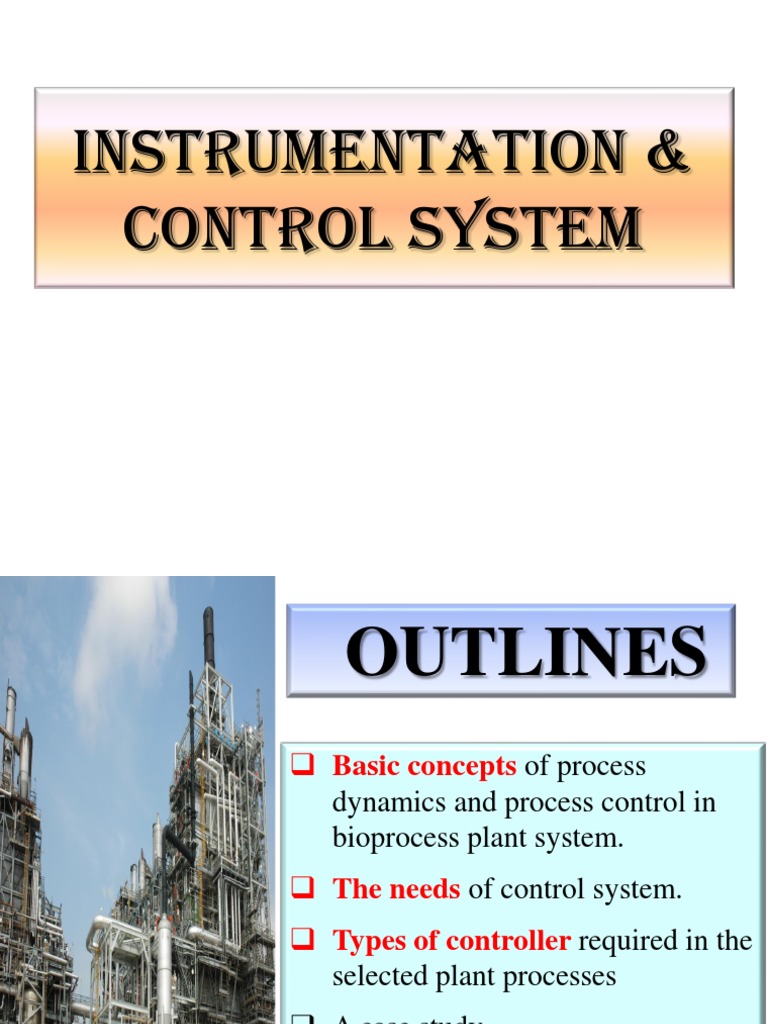 Intro To Controls Ys and Instrumentation PDF