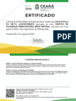 Gestão de Materiais Permanentes (Bens Móveis)-Certificado de Conclusão 6097