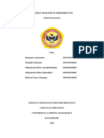 Laporan Praktikum Mikrobiologi Model Fermentor