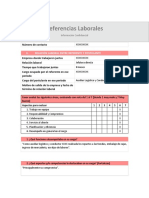 Ejemplo Referencias Laborales