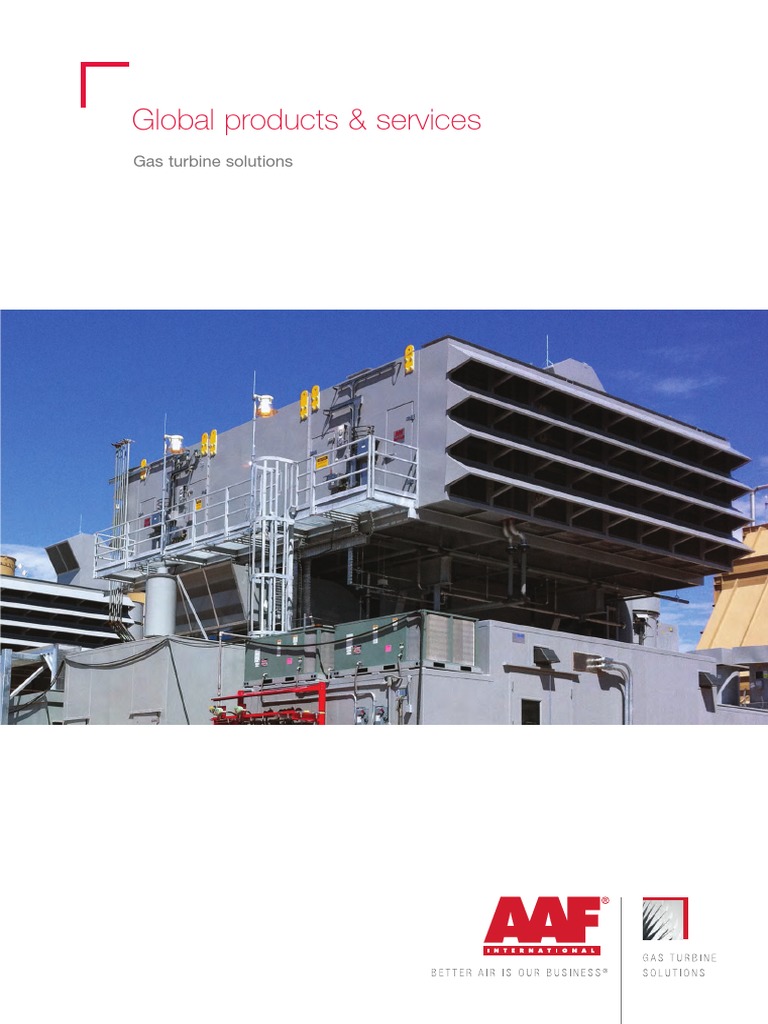 AAF Global Gas Turbine Solutions | PDF | Gas Turbine | Engines