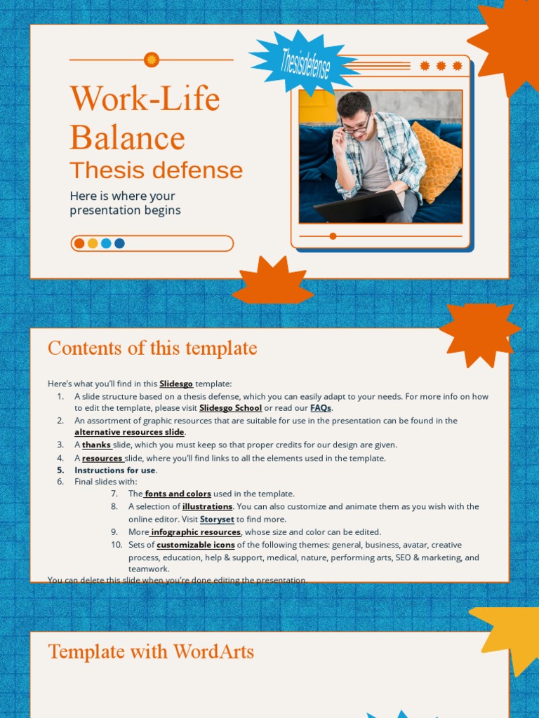 thesis on work life balance