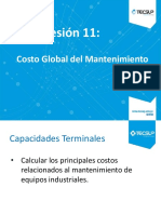 Sesión 11 - Costo Global Del Mantenimiento