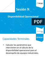 Sesión 9 - Disponibilidad Operacional