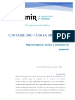 Mapa Conceptual - Análisis y Evaluación de Proyectos