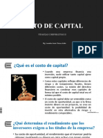 Sesion 10 Costo de Capital