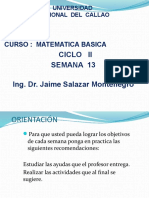 Semana 13 Ecuaciones Lineales