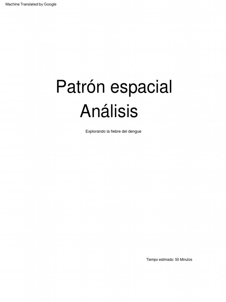 Spatial Pattern Analysis Exercise | PDF | Probabilidad | Aleatoriedad
