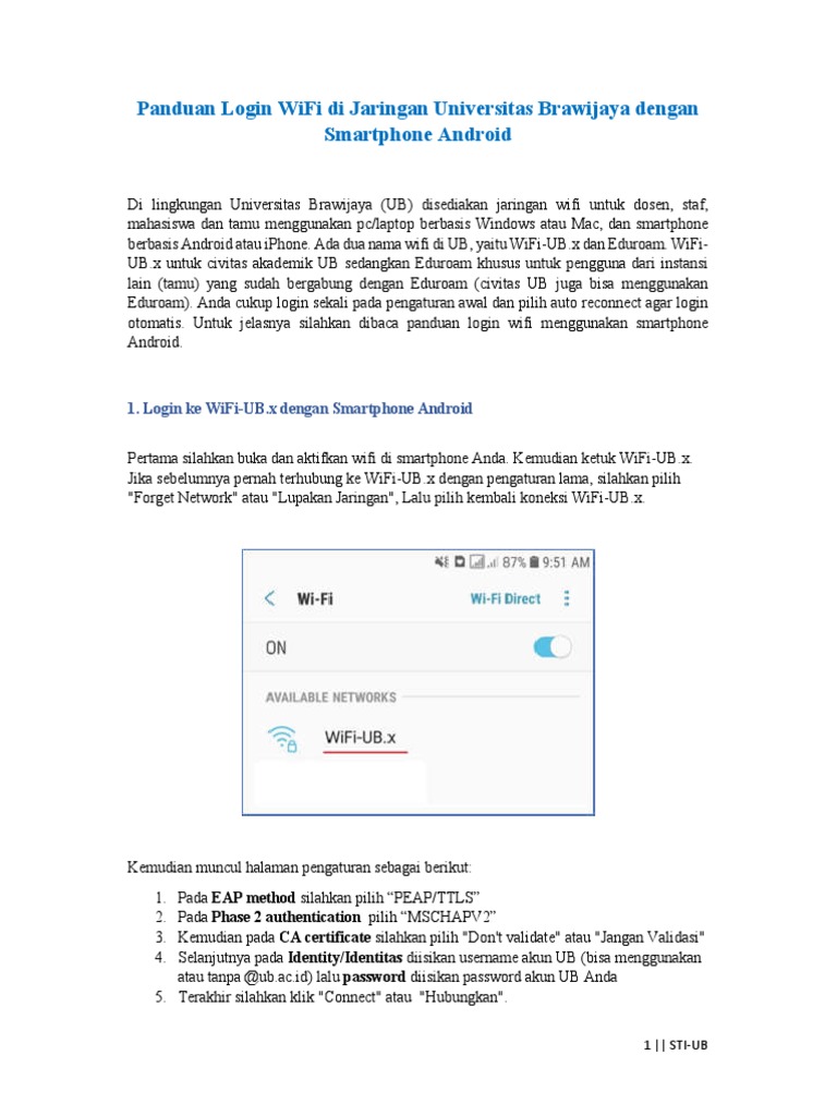 Panduan Login Pdf
