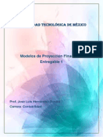 Entregable 1 Modelos de Proyeccion