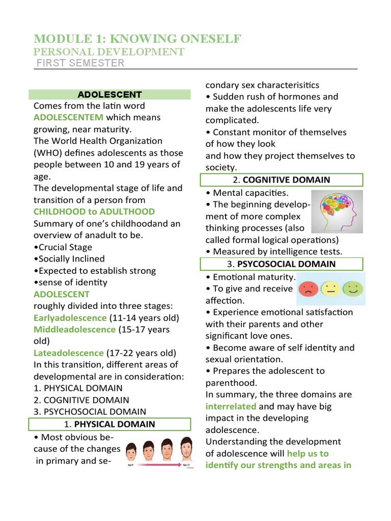 ADOLESCENT PDF Adolescence Identity (Social Science)