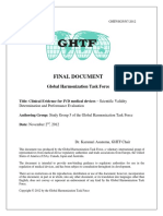 GHTF sg5 n7 2012 Scientific Validity Determination Evaluation 121102