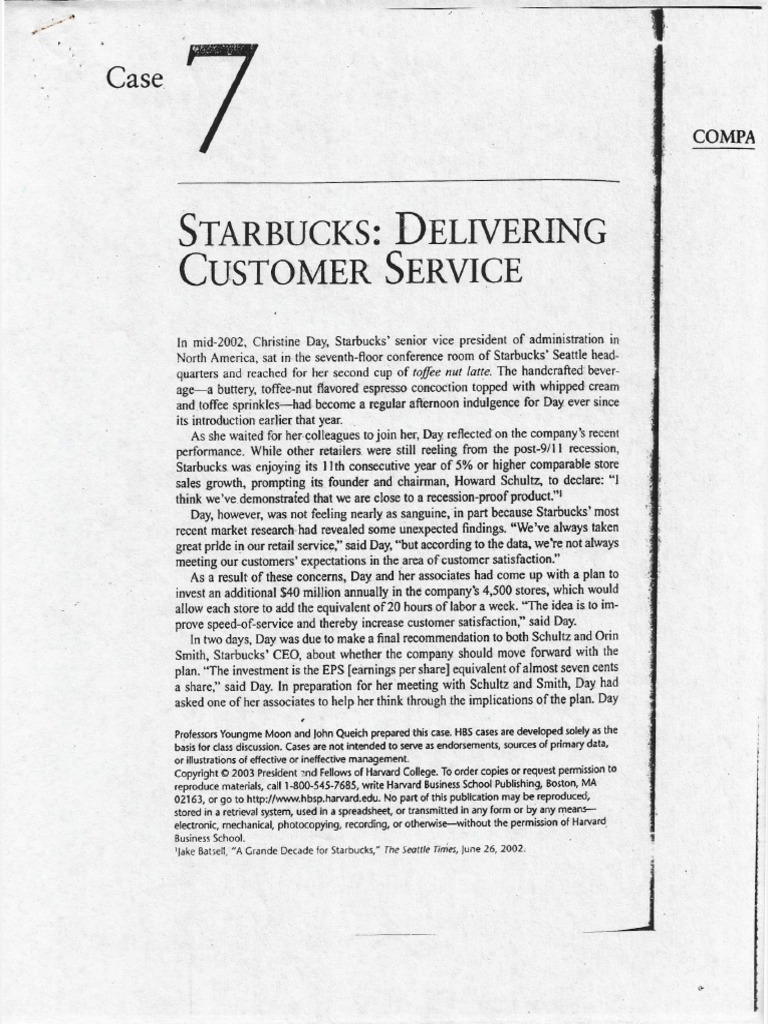 Starbucks 1 To 5 PDF