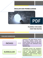 Kurikulum Dan Pembelajaran - Pertemuan 8