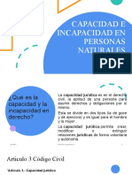 Derecho Civil Capacidad e Incapacidad