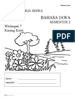 Soal Bahasa JAWA Semester 2 SD