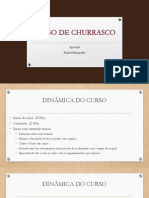 Curso de Churrasco Receitas - Apostila 230120 - Macae