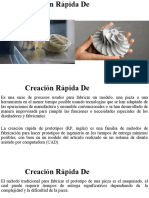 4.1 Fabricación Rápida de Prototipos