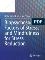 Biopsychosocial factors of stress and mindulness