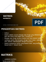 Pertemuan 3 MATRIKS DET