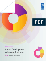 2018 Summary Human Development Statistical Update en