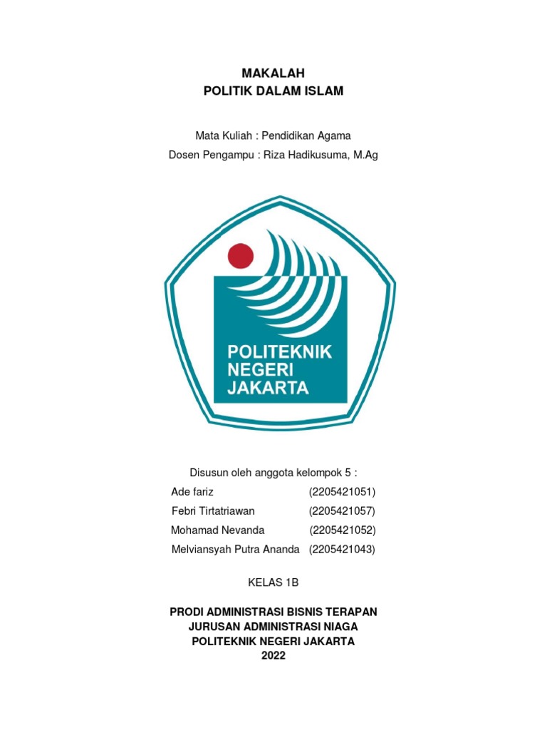 Makalah agama kelompok 5 pdf