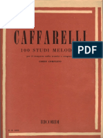 Caffarelli 100 Estudos de Transposição