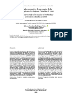 Rodríguez, L., & Gutiérrez, R. (2019) - Estudio Prospectivo de Escenarios de La Tecnología en El Trabajo en Colombia Al 2050. Económicas CUC, 40 (2), 1