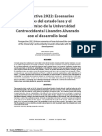 Moreno, Z. (2008) - Prospectiva 2022 Escenarios Futuros Del Estado Lara y El Compromiso de La Universidad Centroccidental Lisandro Alvarado