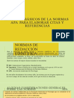 Aspectos Básicos APA para La Redacción Científica - 5oct 2020