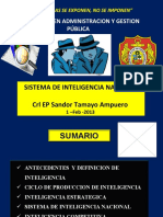 Sistema de Inteligencia