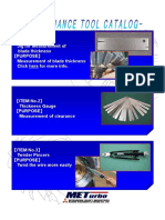 Maintenance Tool Catalog