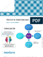 Proceso de Transitabilidad RVM 176