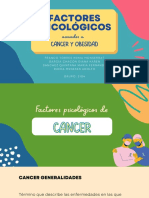 Factores Psicológicos de Cancer y Obesidad