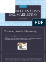 Estudio y Análisis Del Marketing